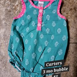 SIZE 3 MO & 6 MO GIRL CLOTHES PRICES ON PHOTOS 