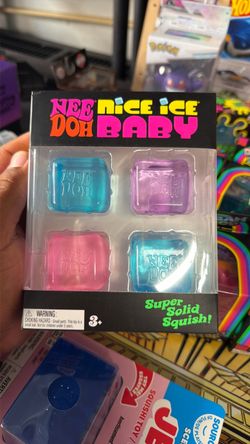 Nee Doh Nice Ice Baby 4-Pack Squish Toys