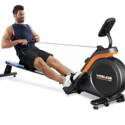 YOSUDA Magnetic Rowing Machine 350lbs Weight Capacity with Bluetooth, Foldable Rower for Home Use