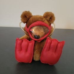 Plush Scuba Teddy Bear Stuffed Animal 7" Trident Diving Equipment Dive Buddies 