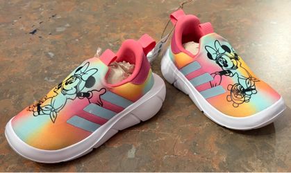 New Girls Adidas Minnie slip ons