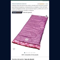 Coleman Sleeping Bag Kids 