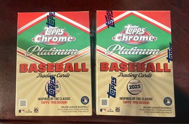 Topps Chrome Platinum Baseball Blaster Box