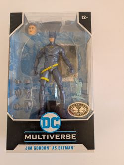 DC Multiverse Jim Gordon As Batman Blue Variant McFarlane 