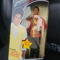 Vintage Michael Jackson Doll 1984!
