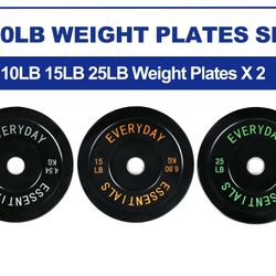 100LBS WEIGHT PLATES SET