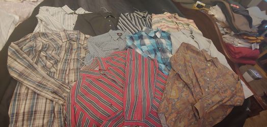 CASUAL MEN'S SHIRTS LOT