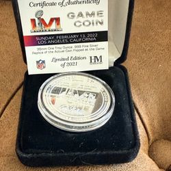 Silver Super Bowl Coin