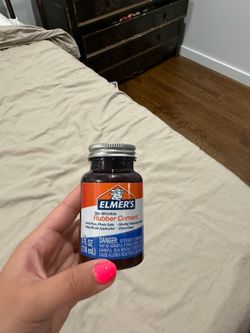 elmers rubber cement