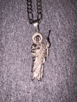 925 Silver Saint Jude Chain