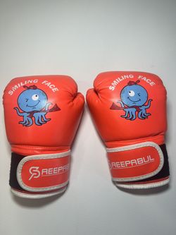 Upgrade Kids Boxing Gloves for 3-8 Year Boys and Girls, Toddler 4oz, Pink 