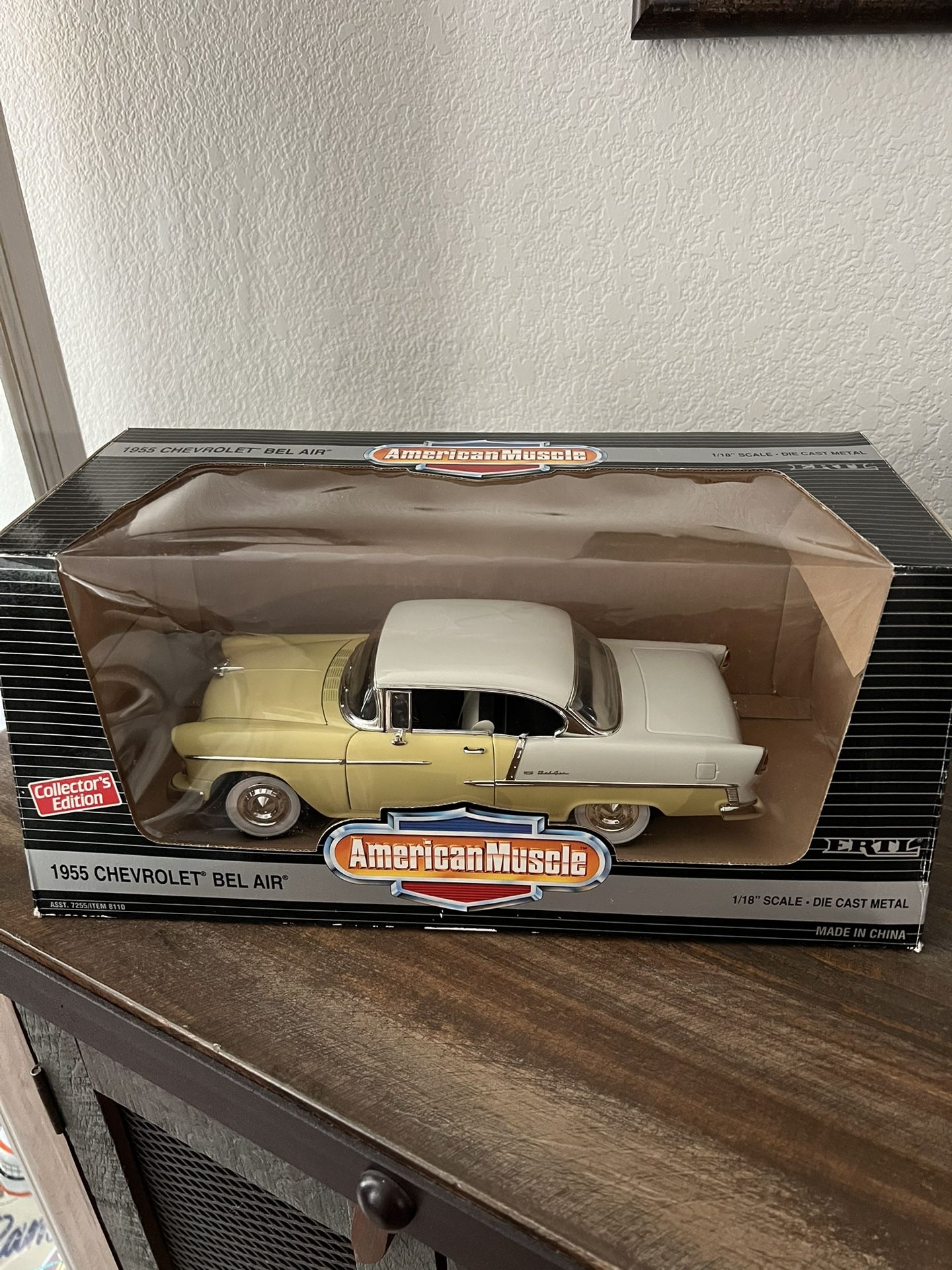 1/18 Die Cast 1955 Chevrolet Bel Air