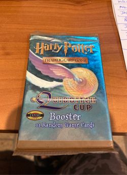 Harry Potter trading card pack sealed
