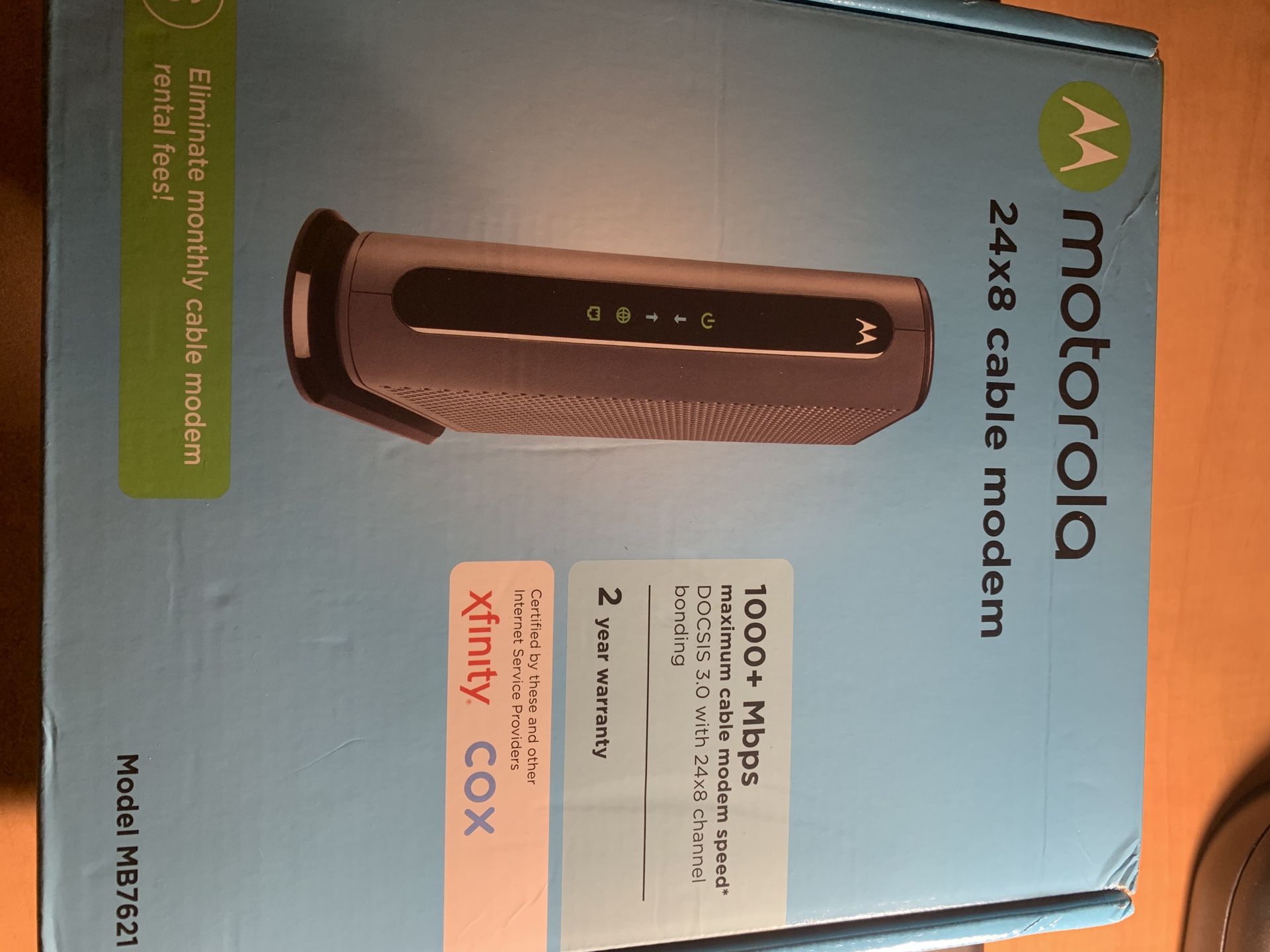 Motorola MB7621 Cable Modem