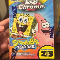 SpongeBob Topps Chrome 