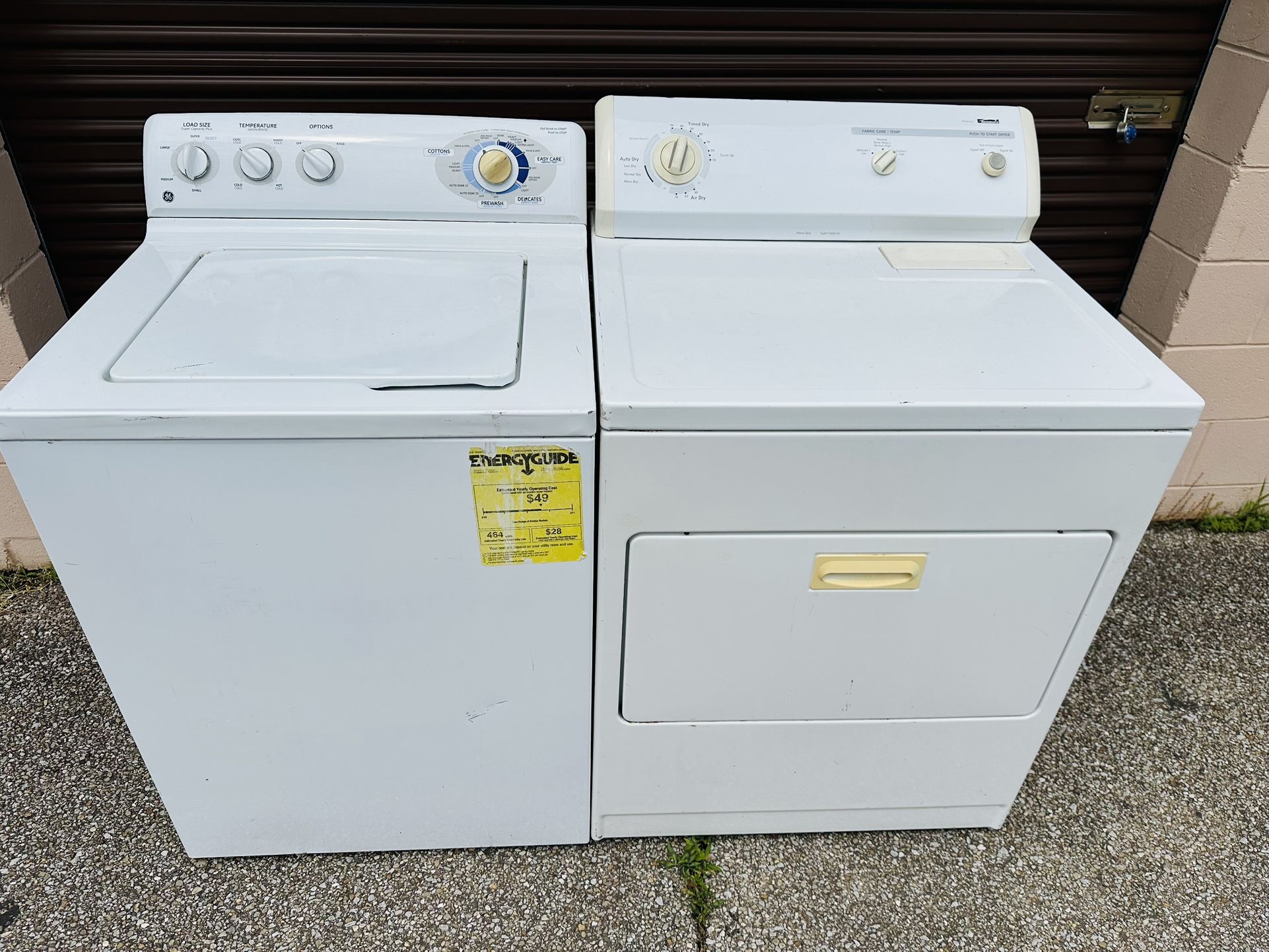 Washer + Dryer - Can Deliver