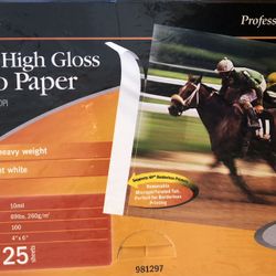 50 Sheets NCR pro Heavy Photo Paper 4 X 6