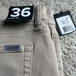 Joe’s Men’s Slim Fit Pants – Size 36 (New)