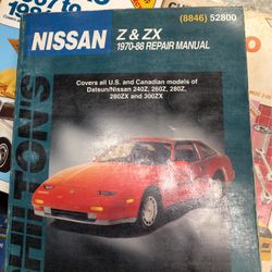 Nissan Z Chilton Repair Manual