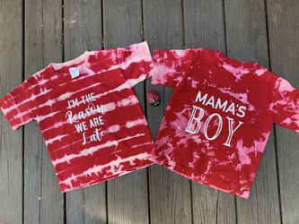 Tie dye tshirts kids