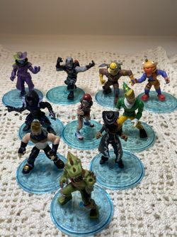 Lot Of 10 Fortnite 2” Characters