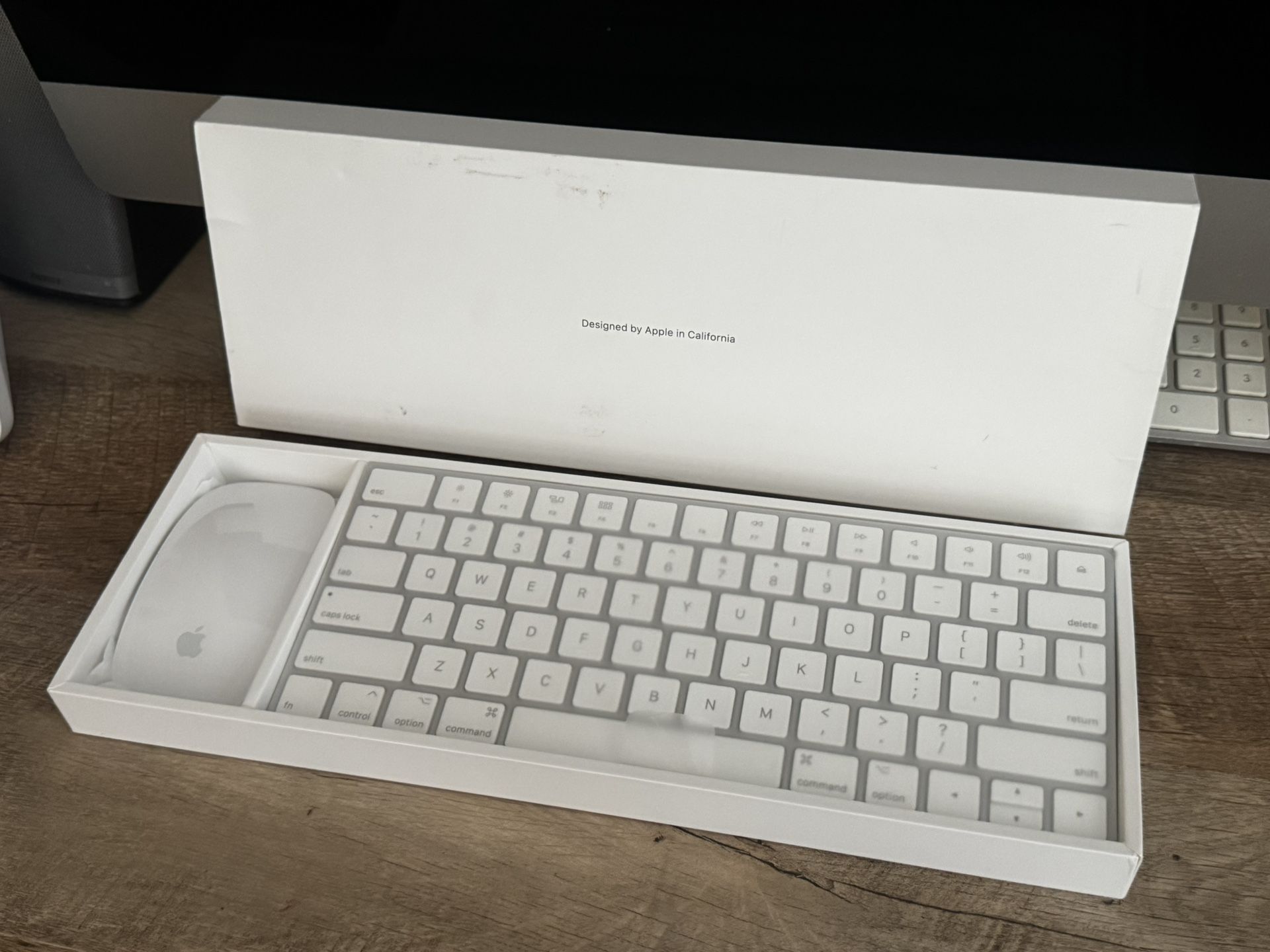New Apple Keyboard and Mouse
