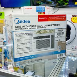 MIDEA WINDOW AC 6000BTU