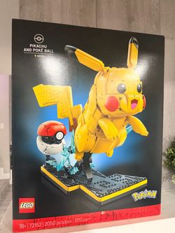 Lego Pikachu Brand New Sealed