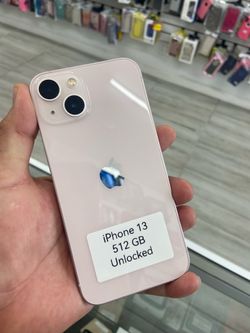Pink iPhone 13 unlocked. Cash or $50 down w approval