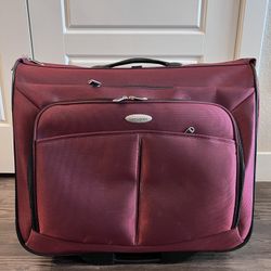 Samsonite Rolling Garment Suitcase - Wedding Or Business Suitcase