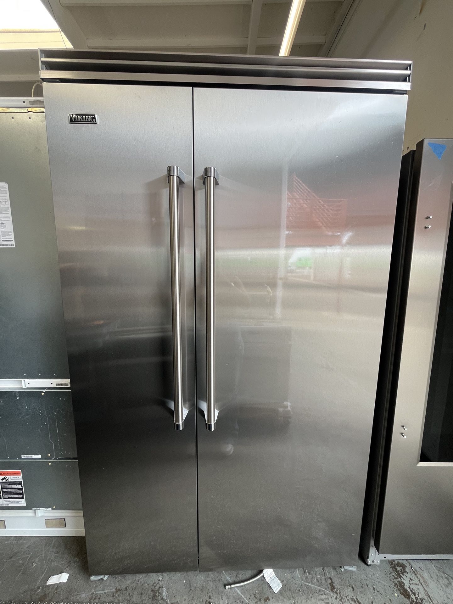 Viking 48” Side By Side Built In Refrigerator