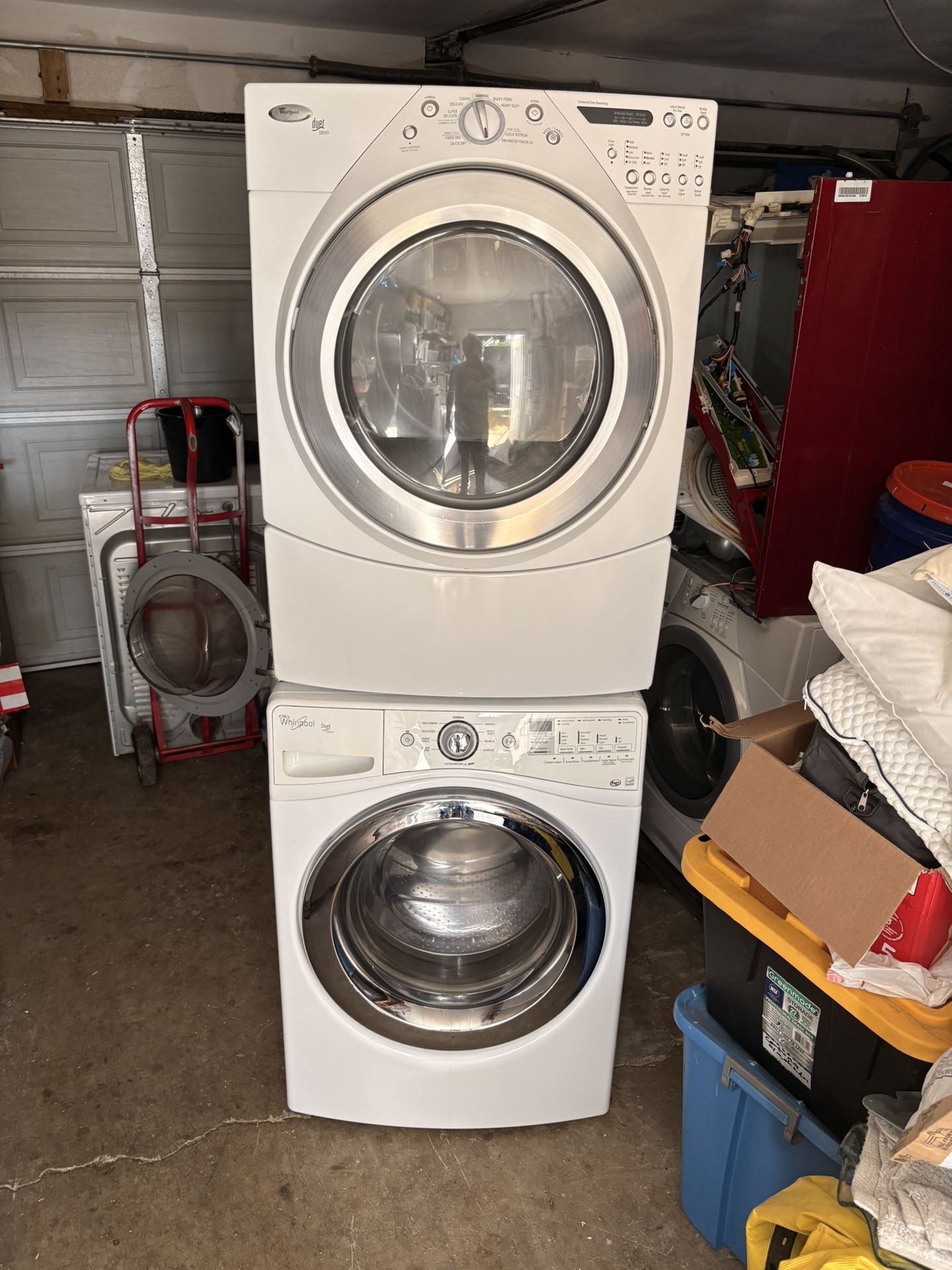 Whirlpool Duet Stackable Washer And Gas Dryer