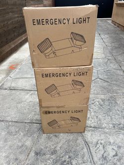 18 Pieces emergency lights asking $20 Each thank you