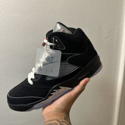 Jordan 5 Retro OG Black Metallic Reimagined 2025 (size 10 $350) (GS size 5.5, 4.5, 4,2,2, 1.5 $240)