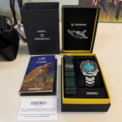 Seiko Automatic Prospex Turtle Divers 200M US Special Edition Watch SRPH57