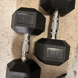 2 Forty Pound Weights Brand New 