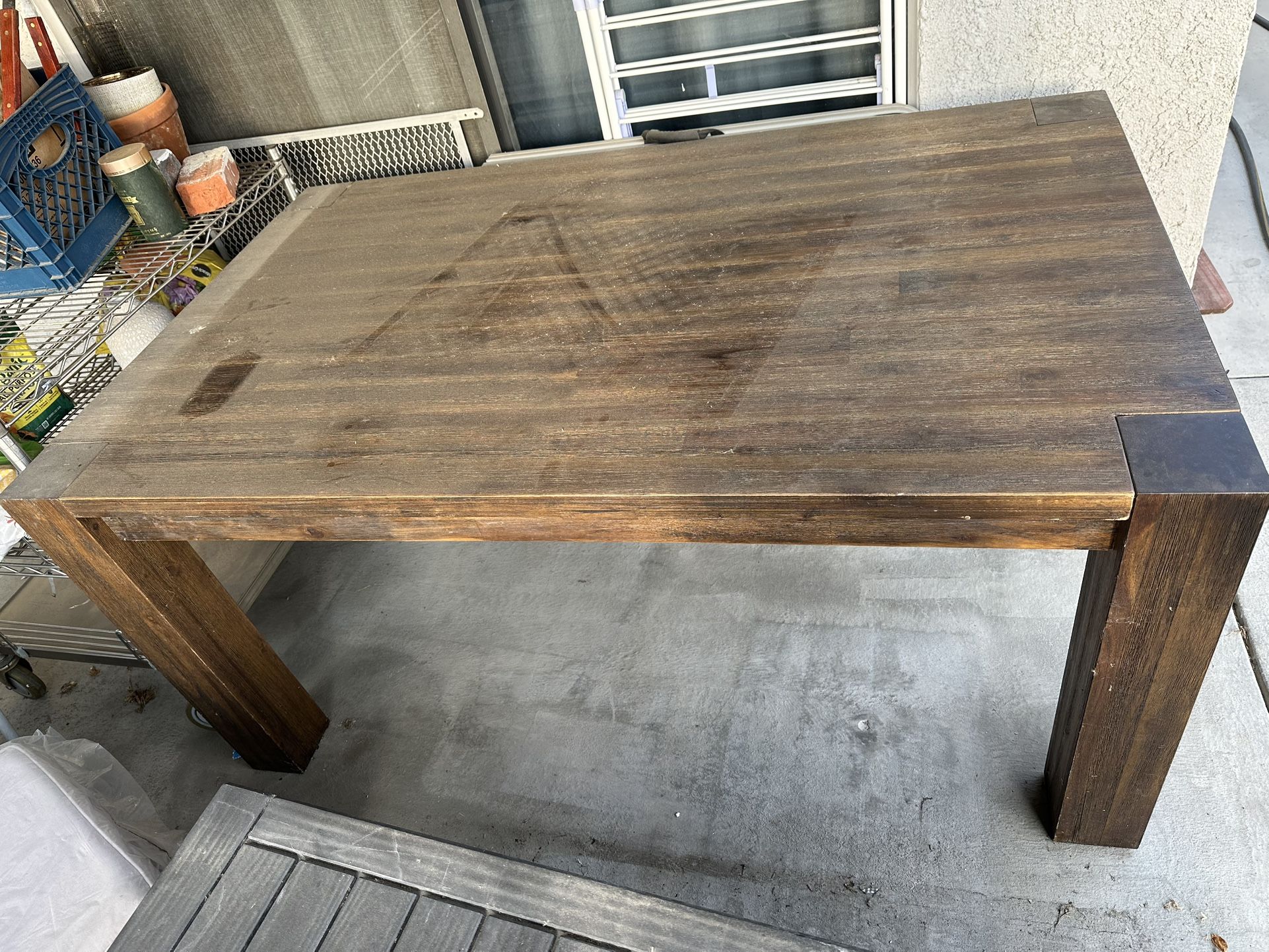 Free Wood Table