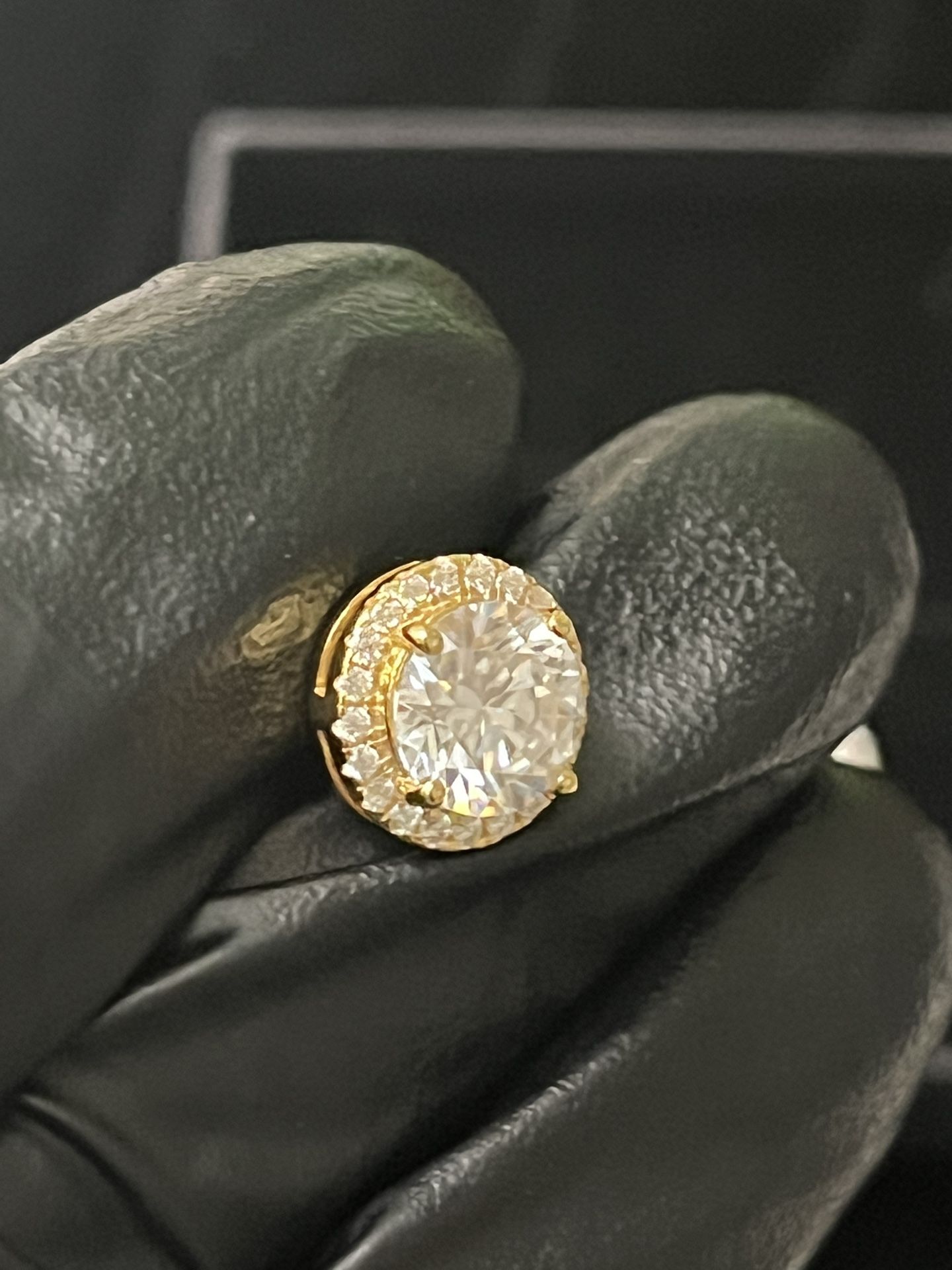 14k Gold over 925 sterling silver Earrings