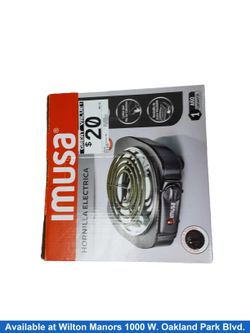 Imusa Gau-80305 Black Small Kitchen Appliance
