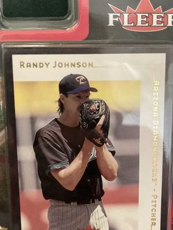 Randy Johnson/ AZ Diamondbacks Card And Car