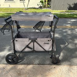 Jeep Wagon Stroller for 2 Kids 