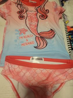 4 piece 3T bathing suit