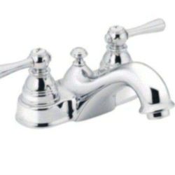 MOEN 6101 Kingsley Double-Handle Centerset Bathroom Faucet