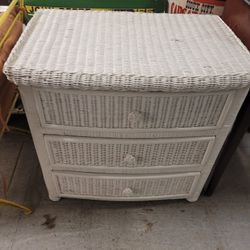 Wicker Dresser 