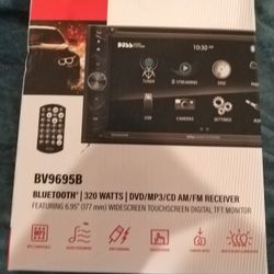 320 Watt Boss Car stereo, Brand New 
