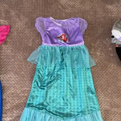 Disney Pajama Mermaid Size 5 Toddler