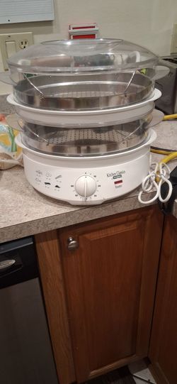 WARE 2 Teir Kitchen Classics
Steamer vegetables shrimp easy cookware plugin countertop  appliance