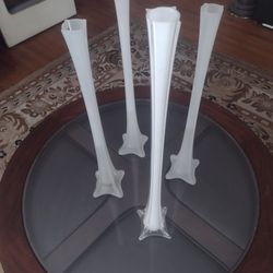 Tall Tower Flower Vases 