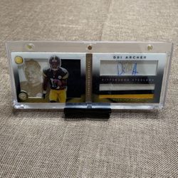 Dri Archer Steelers Auto/patch 