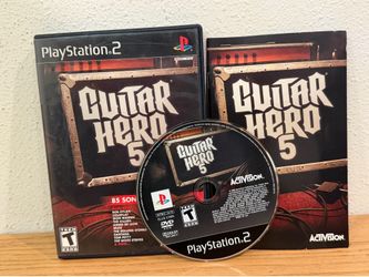 Guitar Hero 5 PlayStation 2 Ps2 CIB Complete